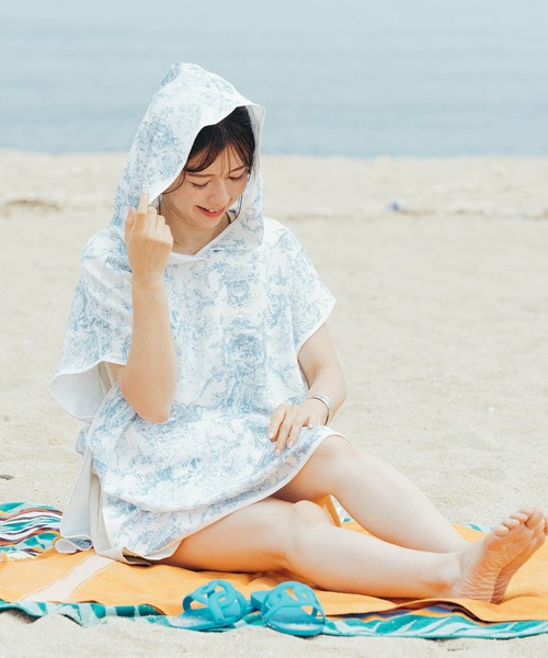 限定価格！KELTY ポンチョコート　トリプルコラボ ZAKKA-BOX ポンチョ サマーポンチョ レディース : ZOZOTOWN