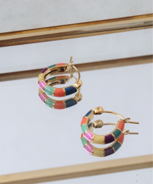 Three Four Time（スリーフォータイム） ピアス マルチエポステンレス