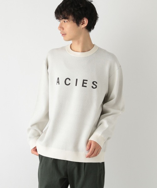 Off-White ロゴ入り プルオーバー ニット スウェット センターロゴ 