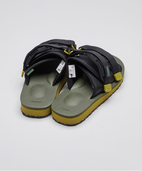 【関税込み】Suicoke ブラック＆タン エコ MOTO-Cab サンダル SUICOKE】MOTO-Cab-ECO(サンダル)｜シューズ｜emmi（エミ）の