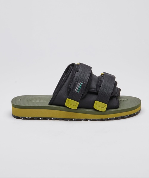 【関税込み】Suicoke ブラック＆カーキ MOTO-Cab-ECO サンダル suicoke サンダル MOTO-Cab-ECO-Black/Kombu メンズ : ZOZOTOWN
