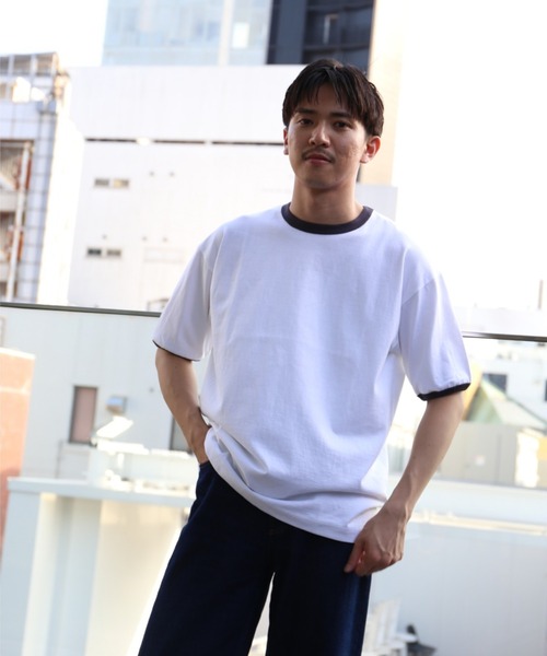 tシャツ *A VONTADE / リンガーTシャツ メンズの画像