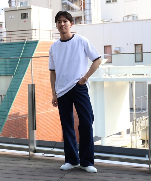 tシャツ *A VONTADE / リンガーTシャツ メンズの画像