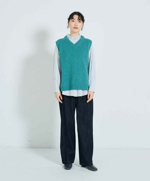 ADIEU TRISTESSE（アデュートリステス） ベスト ジレ ウールアルパカV
