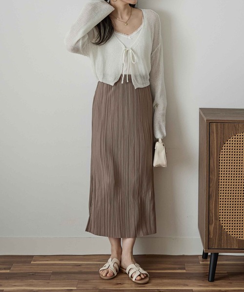 スカート セルフカットプリーツスカート : ZOZOTOWN Yahoo!店