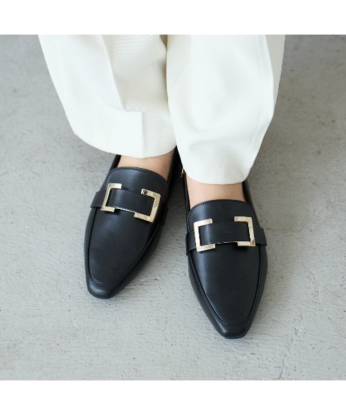 carino（カリーノ） ローファー 「レイン対応」バックルローファー 