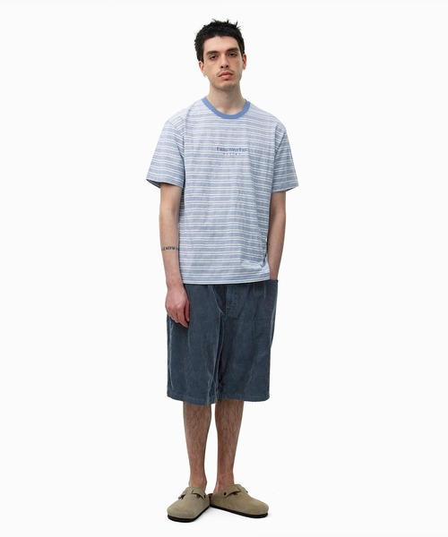 【THISISNEVERTHAT】オーバーダイコーデュロイショートグレー thisisneverthat パンツ Overdyed Corduroy Short メンズ