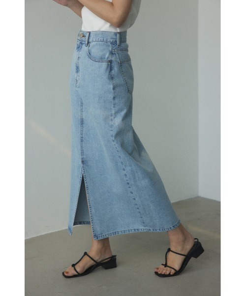 新品タグ付　Deuxieme Classe *DENIM W Slit スカート 大幅値下げ！Deuxieme Classe *DENIM W Slit スカート