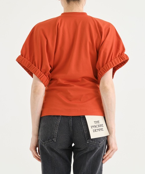 tシャツ 「SATORU SASAKI/サトルササキ」ROLL-UP SLEEVE T-SHIRTS/ロールアップスリーブTシャツ レディース SATORU SASAKI tシャツ 「SATORU SASAKI/サトルササキ」ROLL-UP