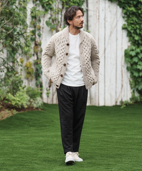 CAMBIO カーディガン mcg3485-「HIMALAYAN CLIMBERS HAND-KNIT