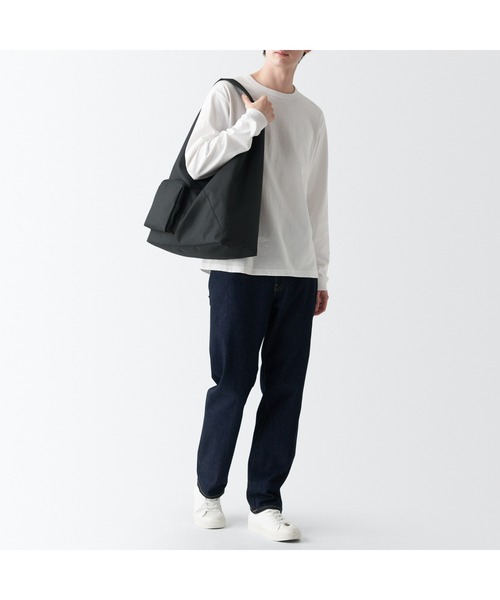 無印良品（MUJI） ショルダーバッグ 撥水ワンショルダーバッグ メンズ
