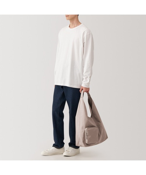 無印良品（MUJI） ショルダーバッグ 撥水ワンショルダーバッグ メンズ