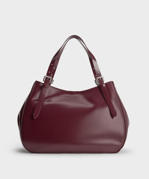 CHARLES ＆ KEITH トートバッグ バックルストラップ スローチー