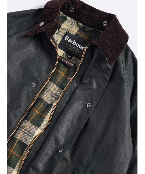 新品 Barbour ブラック ワックスコットン エクスモア コート サイズ40 Barbour コート ジャケット 「EXMOOR / エクスモア」ワックス