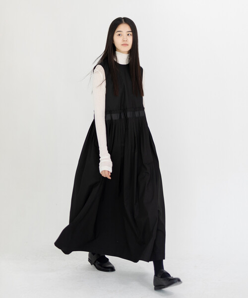 Bshop ワンピース eunoia | ブラックドレス WOMEN レディース 