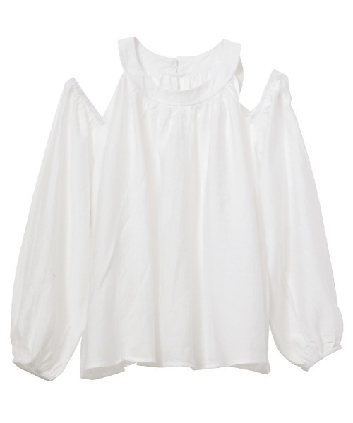 ブラウス シャツ off shoulder ribbon blouse レディース 楽天市場】セーラーオフショルリボンブラウス レディース
