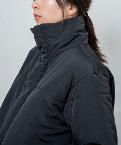 Lily　ダウン　ブラック FREAK'S STORE（フリークスストア） ダウンコート ダウンジャケット