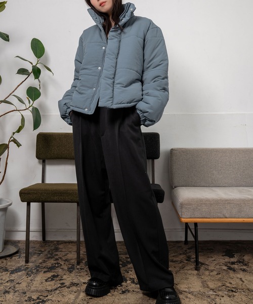 ジャケット・アウター Lilly Nora Lily コート ジャケット 「Nora Lily」Short Padding Coat(UNISEX