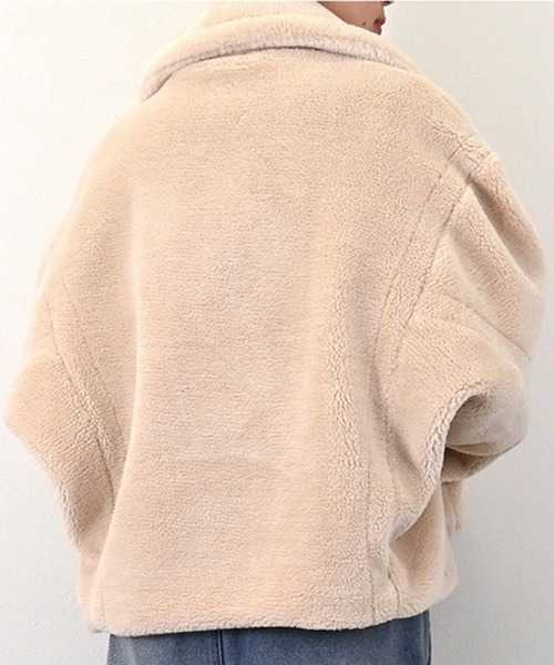 STYLEBLOCK ピーコート pコート テディボアショートジャケット 