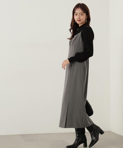 Dfv ワンピース PROPORTION BODY DRESSING ワンピース フワフワカーデセット