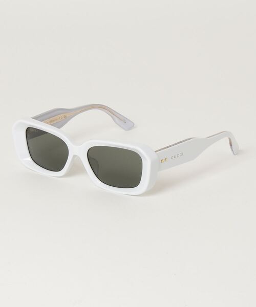GUCCI サングラス 白 レディース GUCCI グッチ GG サングラス ホワイト アイウェア 白 小物 眼鏡