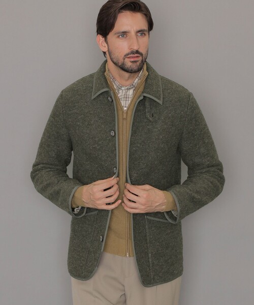 MACKINTOSH ベージュ ブルゾン、ジャケット 38 シルケットタフタブルゾン(コート)｜MACKINTOSH LONDON