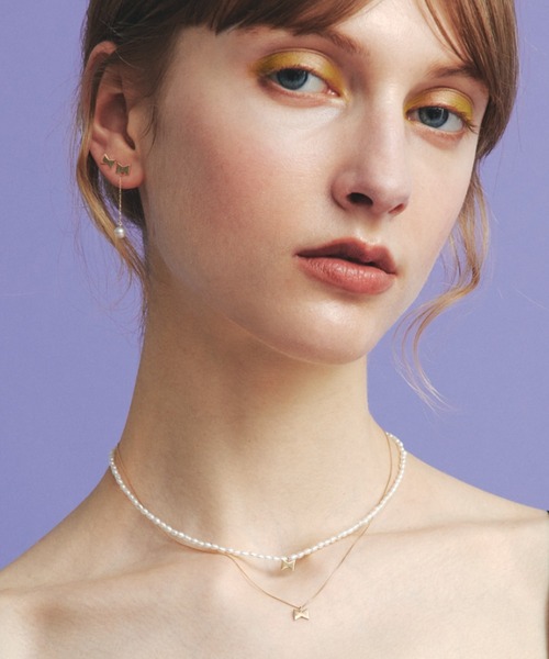 les bonbon（ルボンボン） ネックレス 「les bonbon」tie pearl choker 