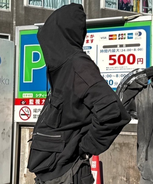 RACER WORLDWIDE パーカー Utility Hoodie / 「レーサーワールドワイド