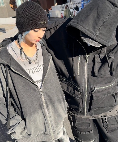 RACER WORLDWIDE パーカー Utility Hoodie / 「レーサーワールドワイド