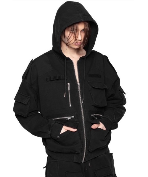 RACER WORLDWIDE パーカー Utility Hoodie / 「レーサーワールドワイド