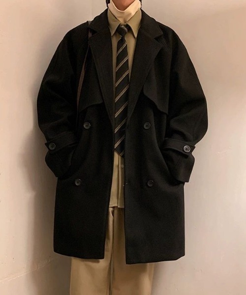 MGV（エムジーヴィー） チェスターコート コート ダブルボタン