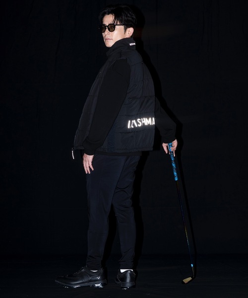 irishman 光るスリムロングパンツ<もち暖> REFLECT】warm slim long pants / 光るスリムロングパンツ&lt