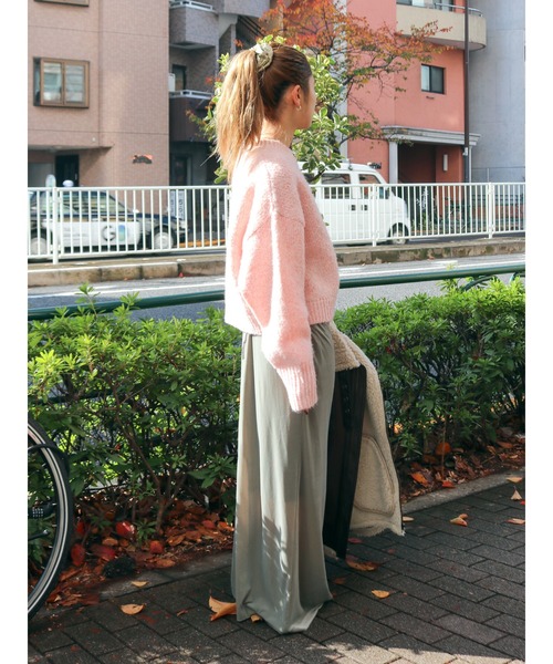 ROSE BUD mici モヘヤ混ニット　アンティカ好きな方にオススメ ROSE BUD】1枚でキマる！ 「ミチ」の主役ニットを手に入れて