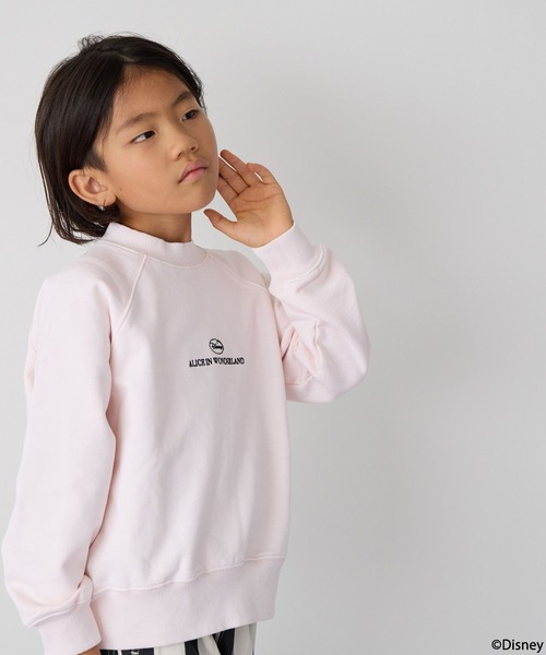 【新品】ローリーズファーム　ＡＬＩＣＥ/ＢＩＧウラケＬＳ　トレーナー　スウェット 新品】ローリーズファーム ALICE/BIGウラケLS