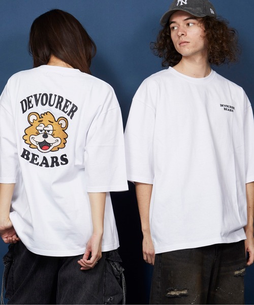tシャツ オーバーサイズ  刺繍 Tシャツ 綿100％ /embroidery oversize T-shirt メンズ レディース | MEMENTISM | 38