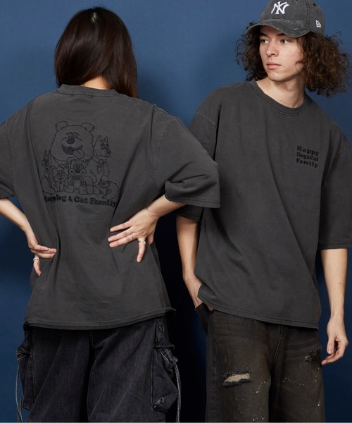 tシャツ オーバーサイズ  刺繍 Tシャツ 綿100％ /embroidery oversize T-shirt メンズ レディース | MEMENTISM | 42