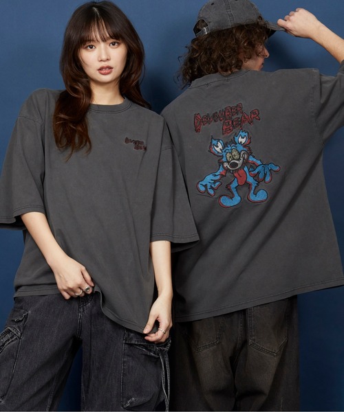 tシャツ オーバーサイズ  刺繍 Tシャツ 綿100％ /embroidery oversize T-shirt メンズ レディース | MEMENTISM | 18