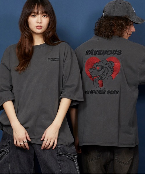 tシャツ オーバーサイズ  刺繍 Tシャツ 綿100％ /embroidery oversize T-shirt メンズ レディース | MEMENTISM | 22