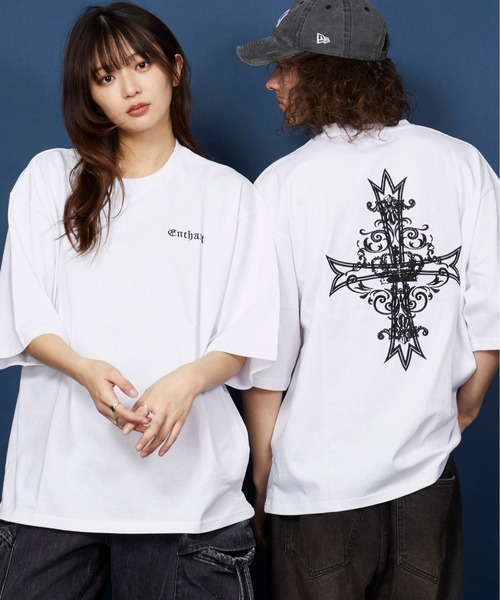 tシャツ オーバーサイズ  刺繍 Tシャツ 綿100％ /embroidery oversize T-shirt メンズ レディース | MEMENTISM | 26