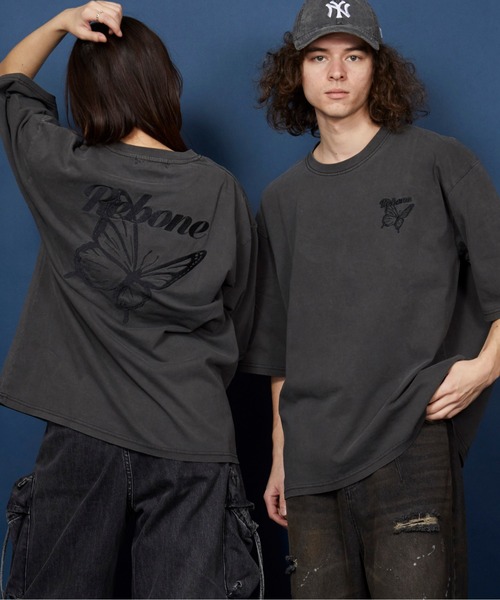 tシャツ オーバーサイズ  刺繍 Tシャツ 綿100％ /embroidery oversize T-shirt メンズ レディース | MEMENTISM | 08