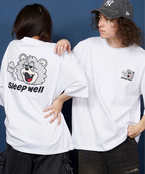 tシャツ オーバーサイズ  刺繍 Tシャツ 綿100％ /embroidery oversize T-shirt メンズ レディース | MEMENTISM | 11