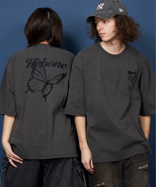 tシャツ オーバーサイズ  刺繍 Tシャツ 綿100％ /embroidery oversize T-shirt メンズ レディース | MEMENTISM | 63