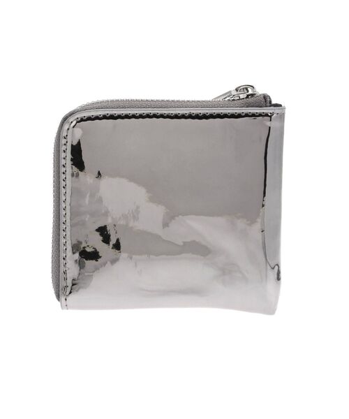 UN3D. メタリックウォレット ゴールド ミニ財布　未使用品 UN3D. 財布 METALLIC WALLET / メタリックウォレット レディース