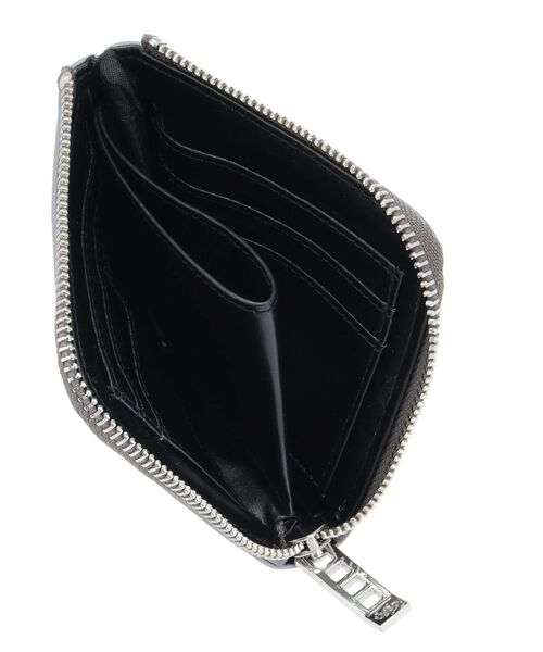 UN3D. メタリックウォレット ゴールド ミニ財布　未使用品 UN3D. 財布 METALLIC WALLET / メタリックウォレット レディース
