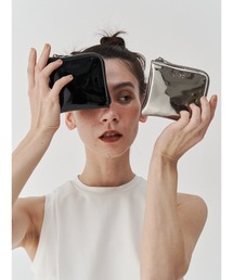 【UN3D.】アンスリード メタリックウォレット 財布 折りたたみ UN3D. 財布 METALLIC WALLET / メタリックウォレット レディース