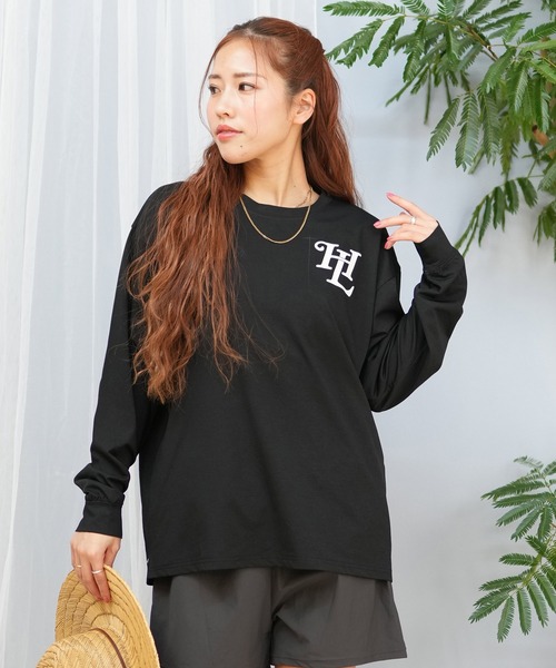 tシャツ Hurley/ハーレー 水陸両用ロンT/UVケア/ラッシュガード WSRG251010 レディース Hurley tシャツ Hurley/ハーレー 水陸両用ロンT/UVケア/ラッシュ