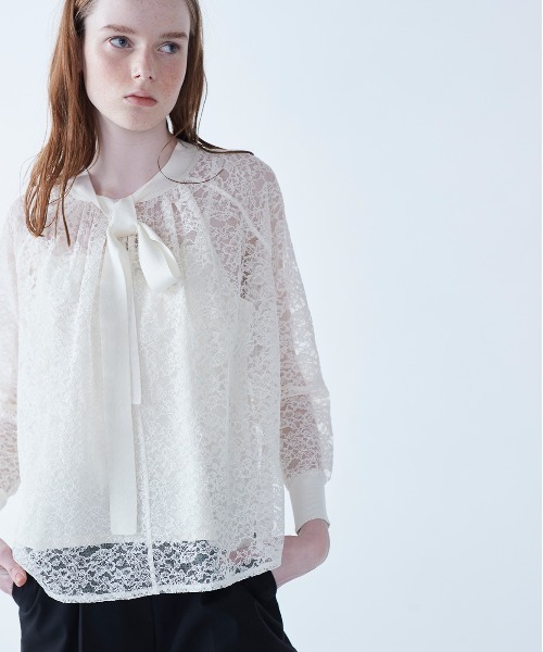 Marilyn Moon（マリリンムーン） モダンレース2wayタイブラウス