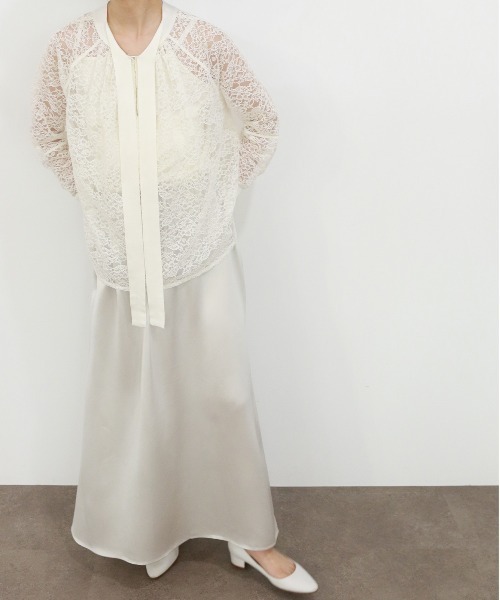 Marilyn Moon（マリリンムーン） モダンレース2wayタイブラウス