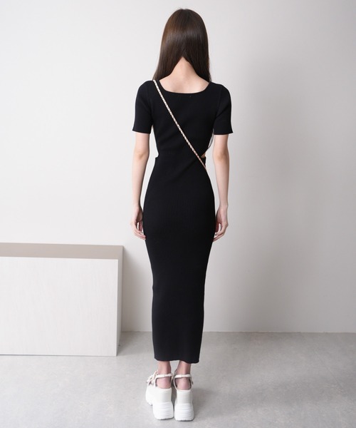 LIP SERVICE（リップサービス） ワンピース マルチボーダーカット