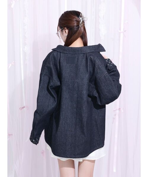 イートミー　デニムジャケット　 新品 EATME（イートミー） デニムジャケット gジャン BIGシルエットデニム